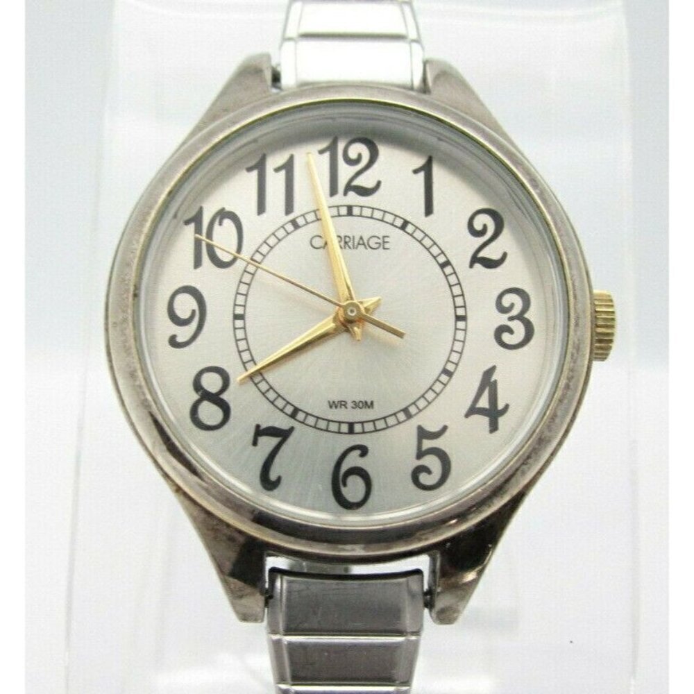 Women's Carriage‎ by Timex Water Resistant Analog 31mm Dial Watch (D648)